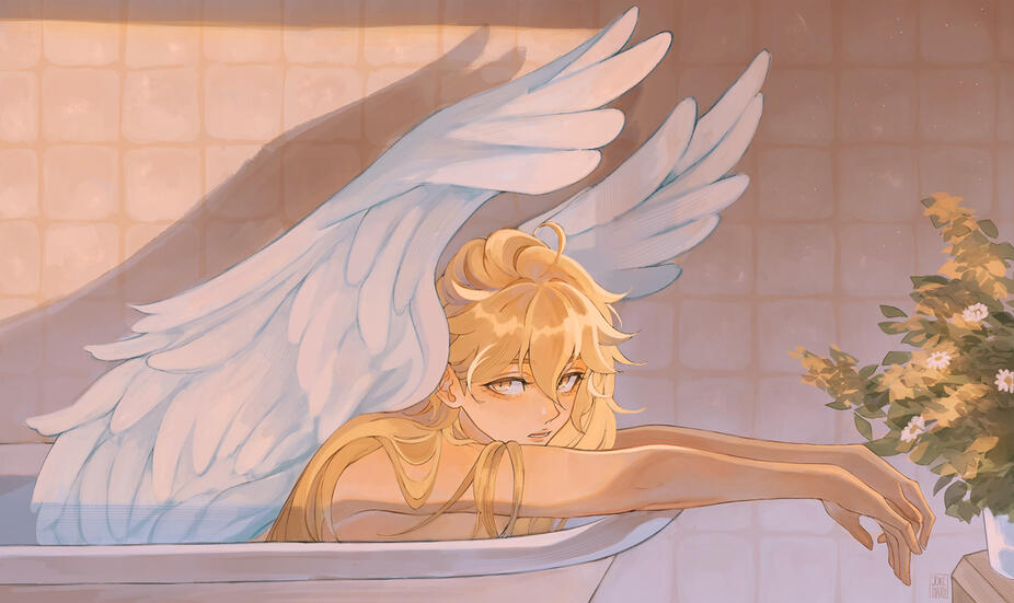 Angel Aether AU Angel Aether AU